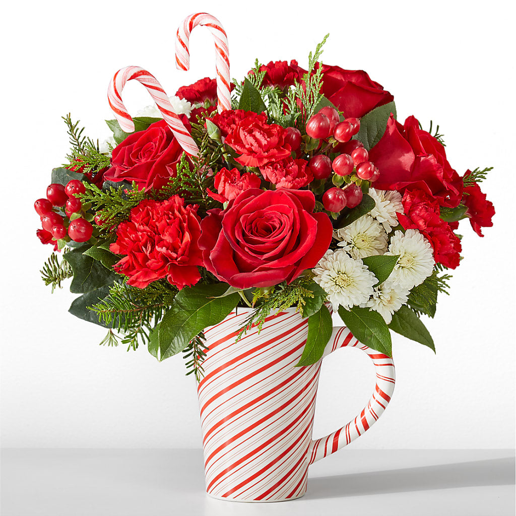 Peppermint Swirl Mug – EMERY'S FLOWERS & CO, Maumee OH