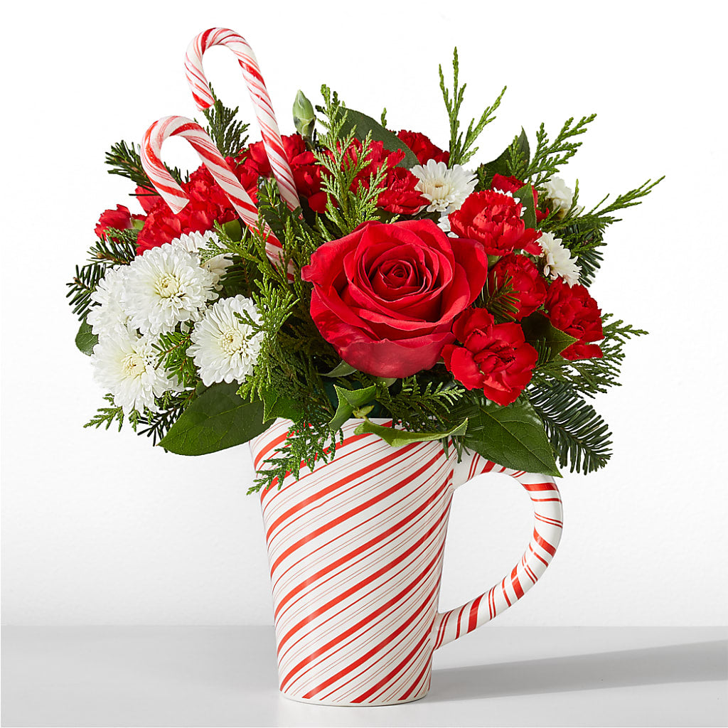 Peppermint Swirl Mug – EMERY'S FLOWERS & CO, Maumee OH