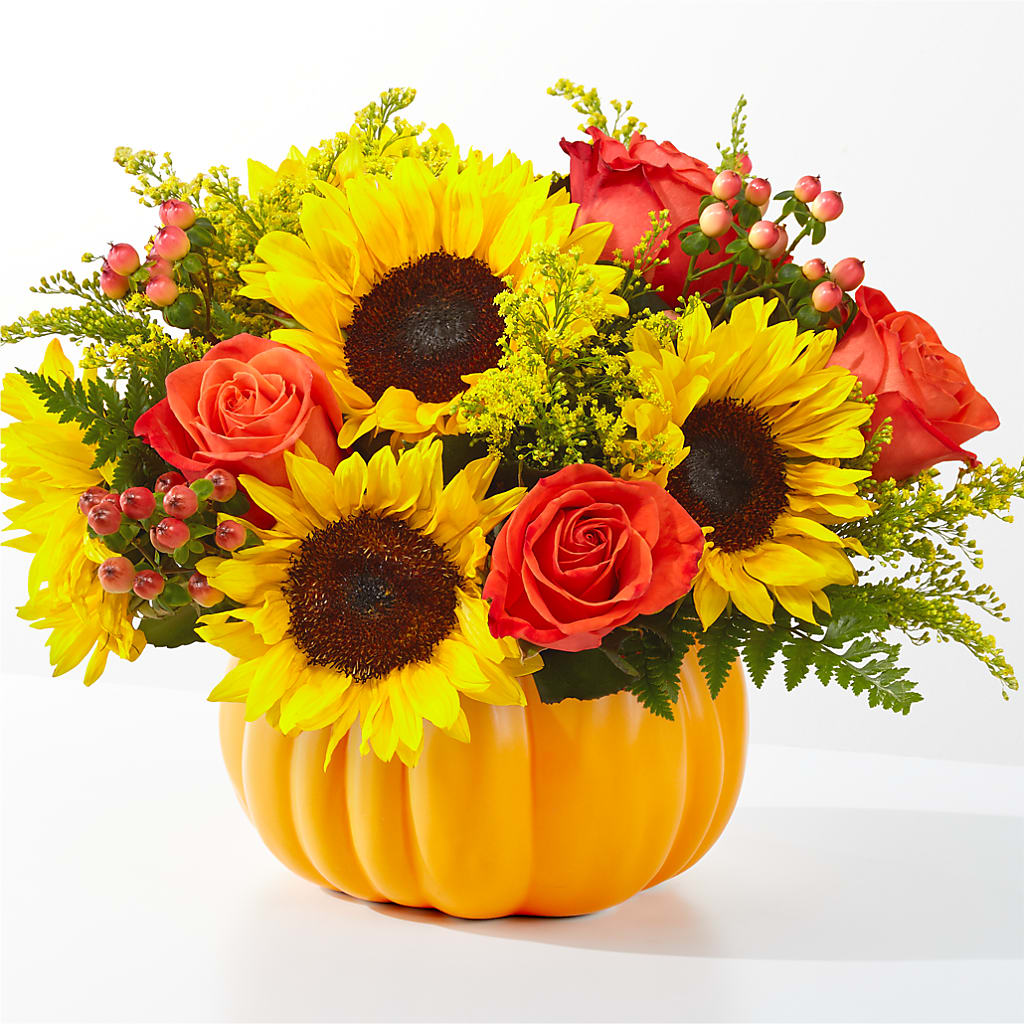 Pick of the Patch Pumpkin Bouquet – EMERY'S FLOWERS & CO, Maumee OH