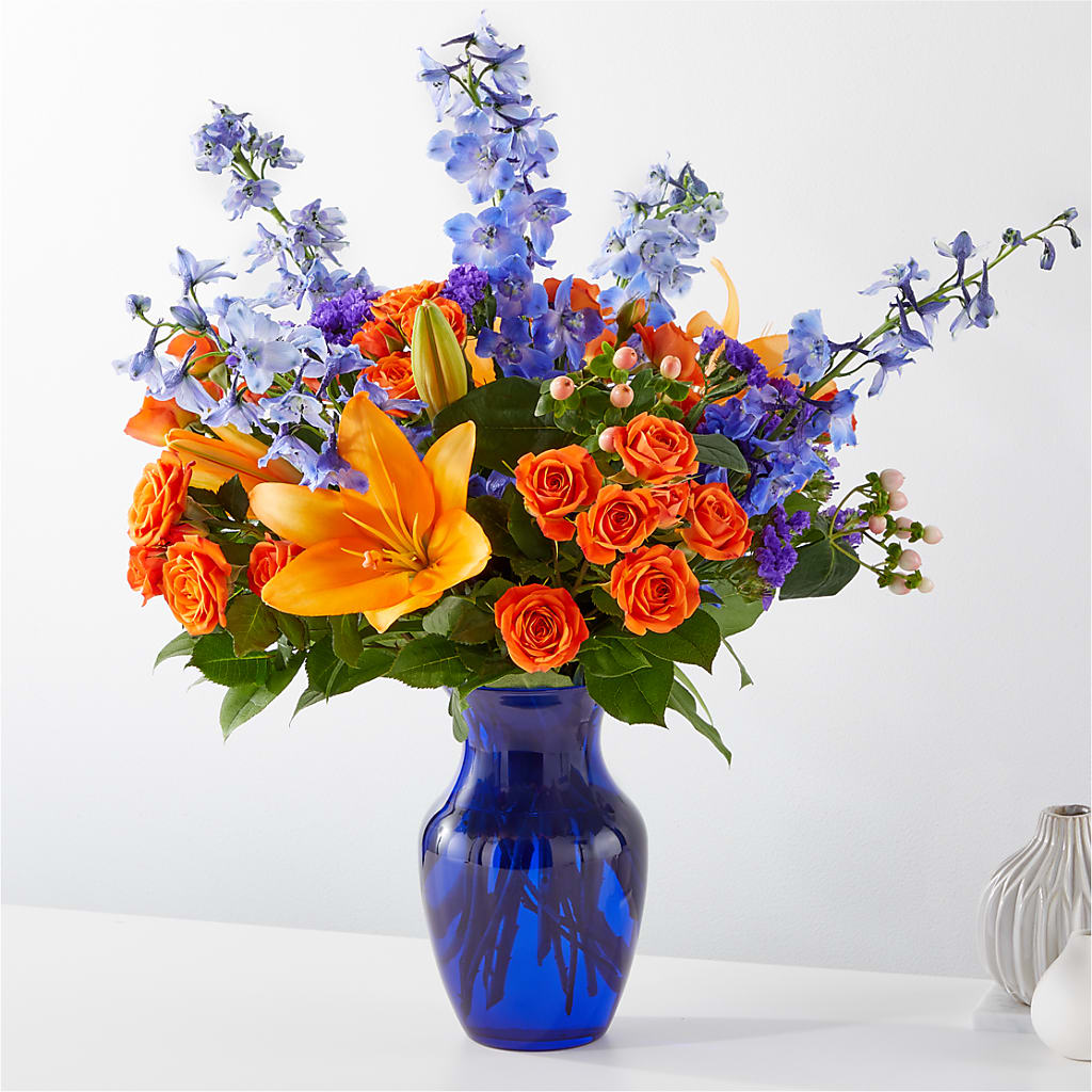 Radiant Citrus Bouquet – EMERY'S FLOWERS & CO, Maumee OH