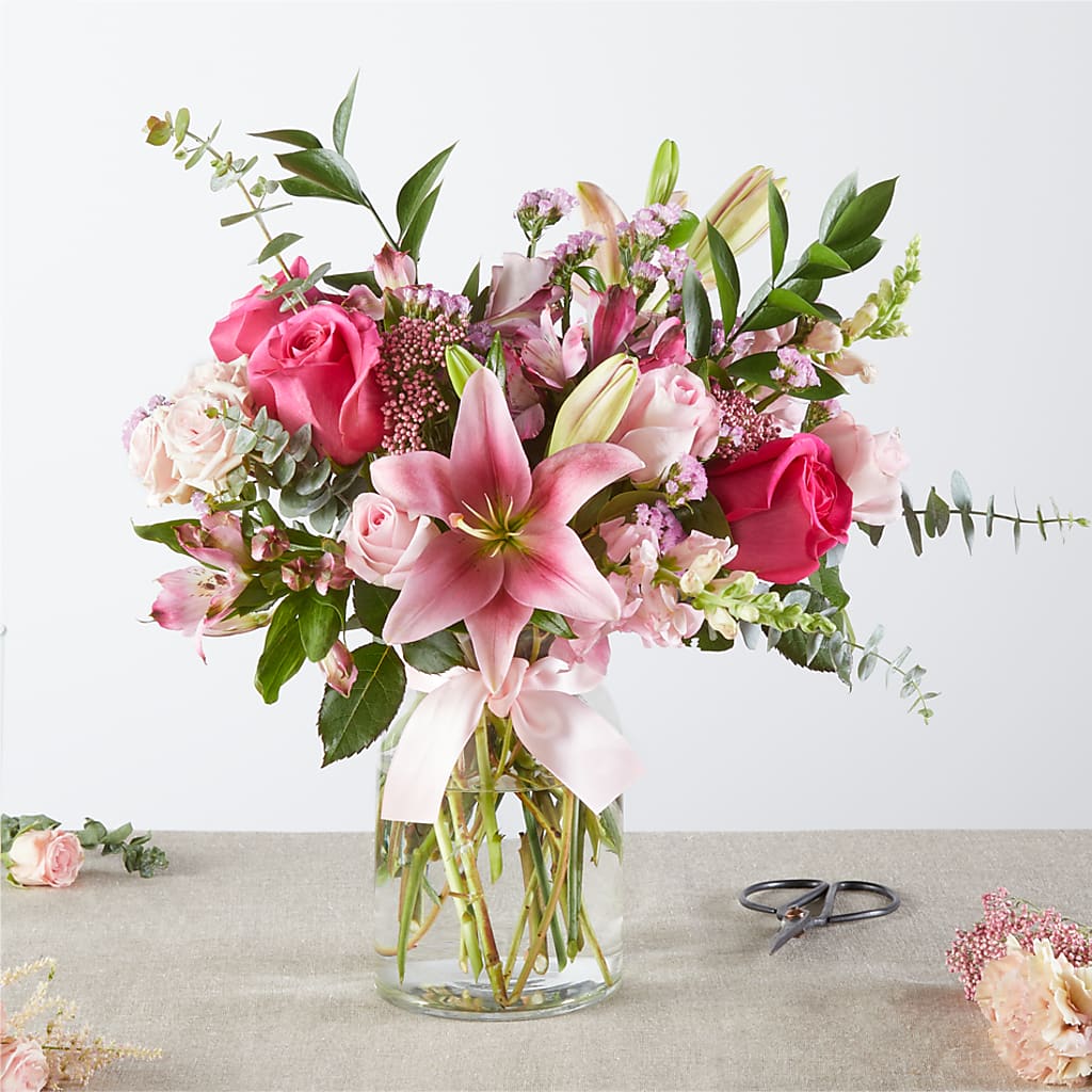 Pink Ribbon - A Florist Original – EMERY'S FLOWERS & CO, Maumee OH