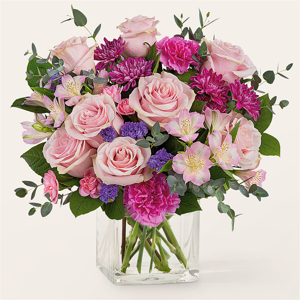 Rosy Radiance Bouquet – EMERY'S FLOWERS & CO, Maumee OH