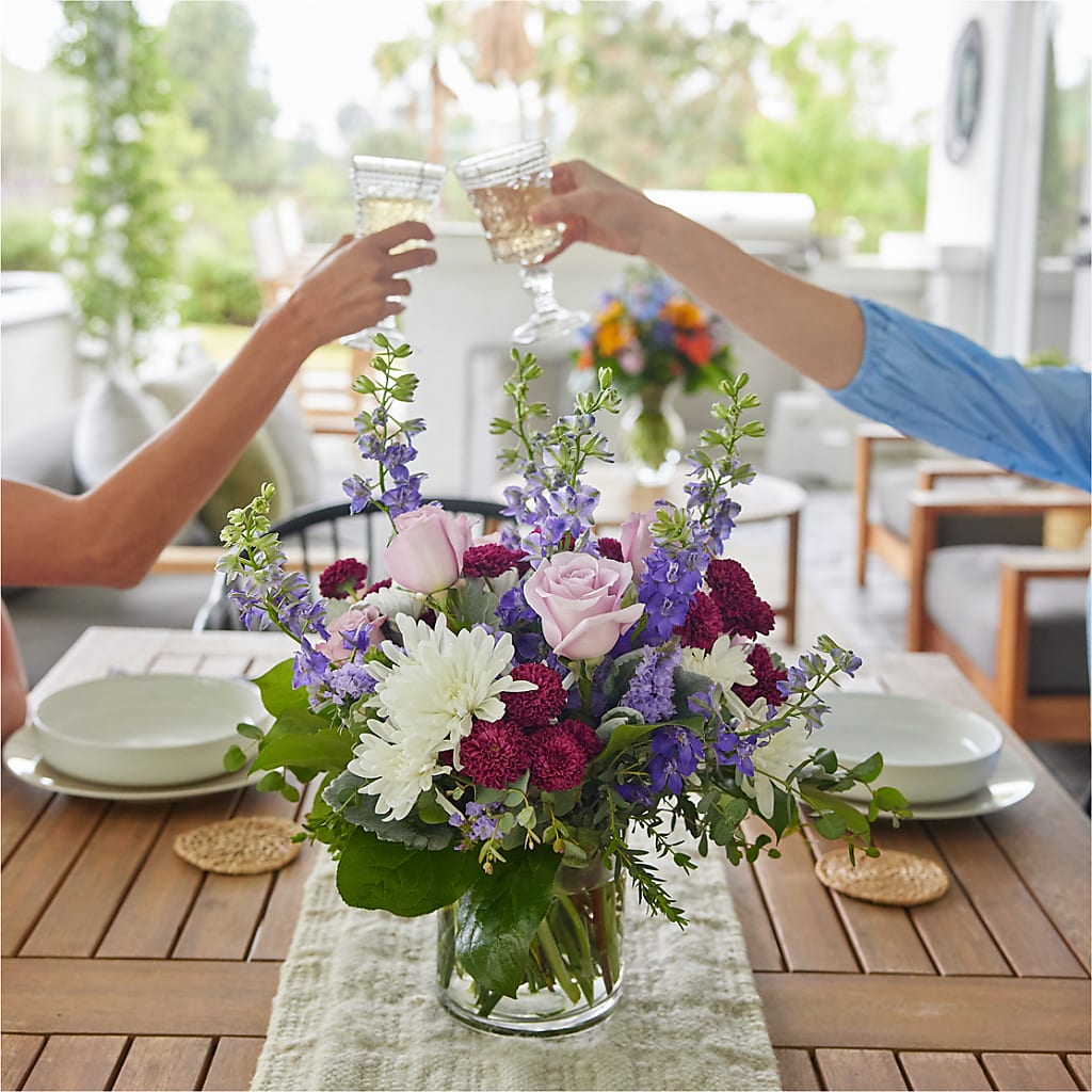 Violet Frost Bouquet – EMERY'S FLOWERS & CO, Maumee OH