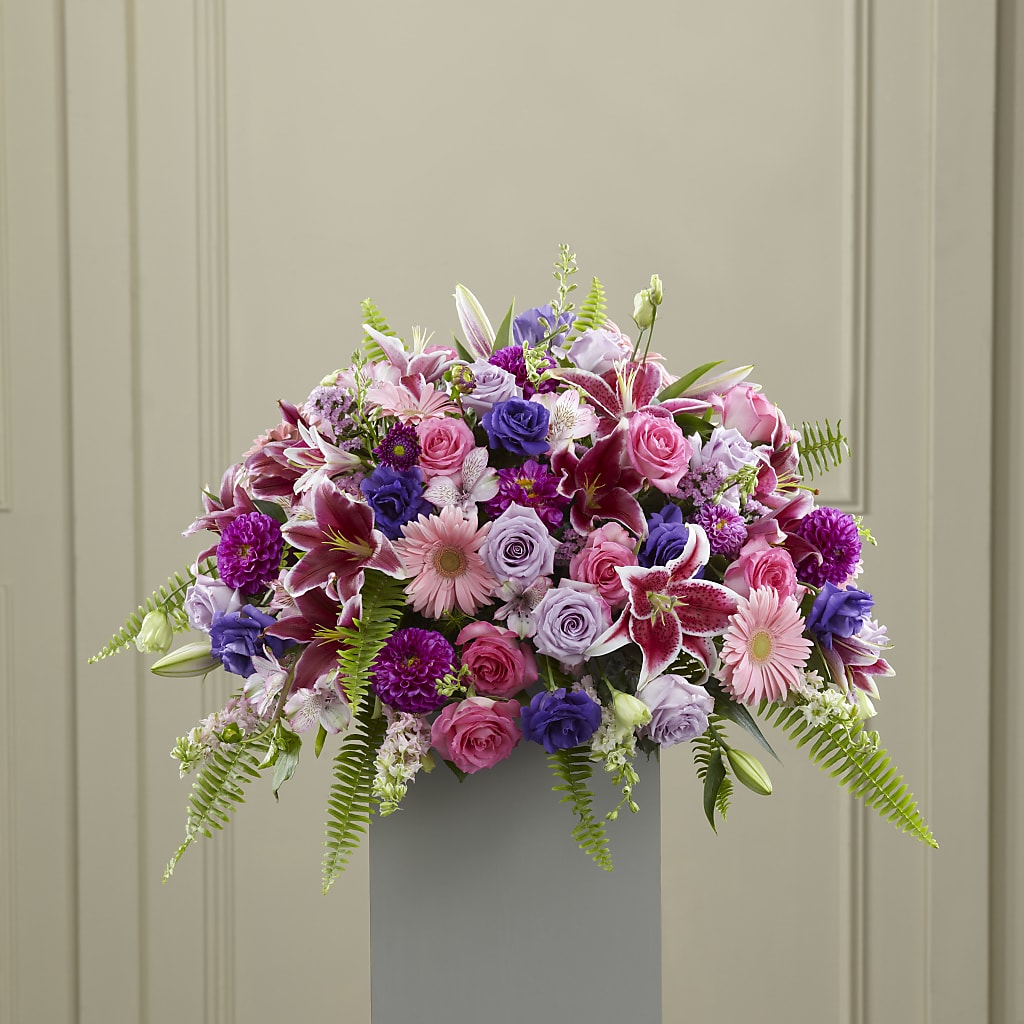 Fare Thee Well Pedestal – EMERY'S FLOWERS & CO, Maumee OH