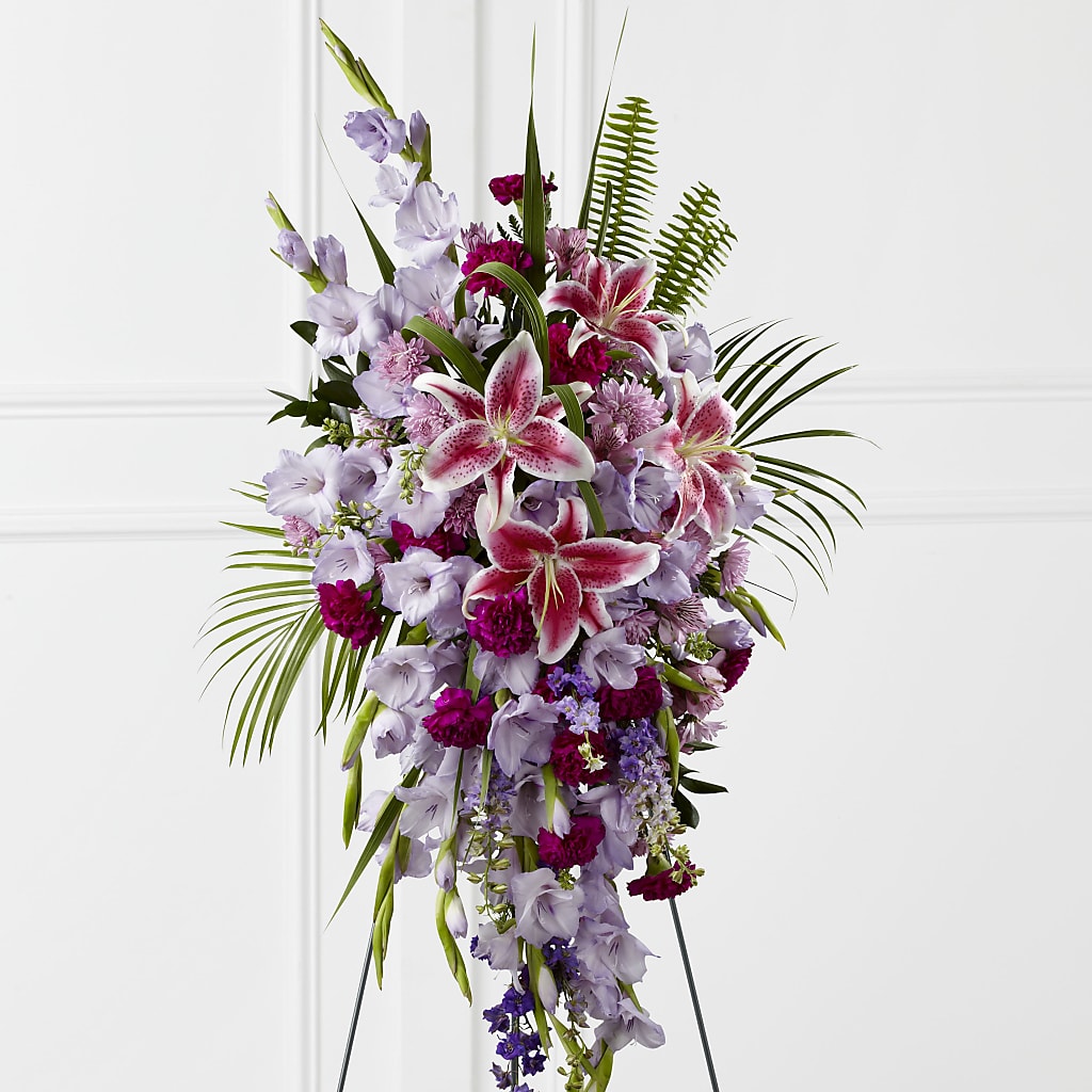 Tender Touch Standing Spray – EMERY'S FLOWERS & CO, Maumee OH
