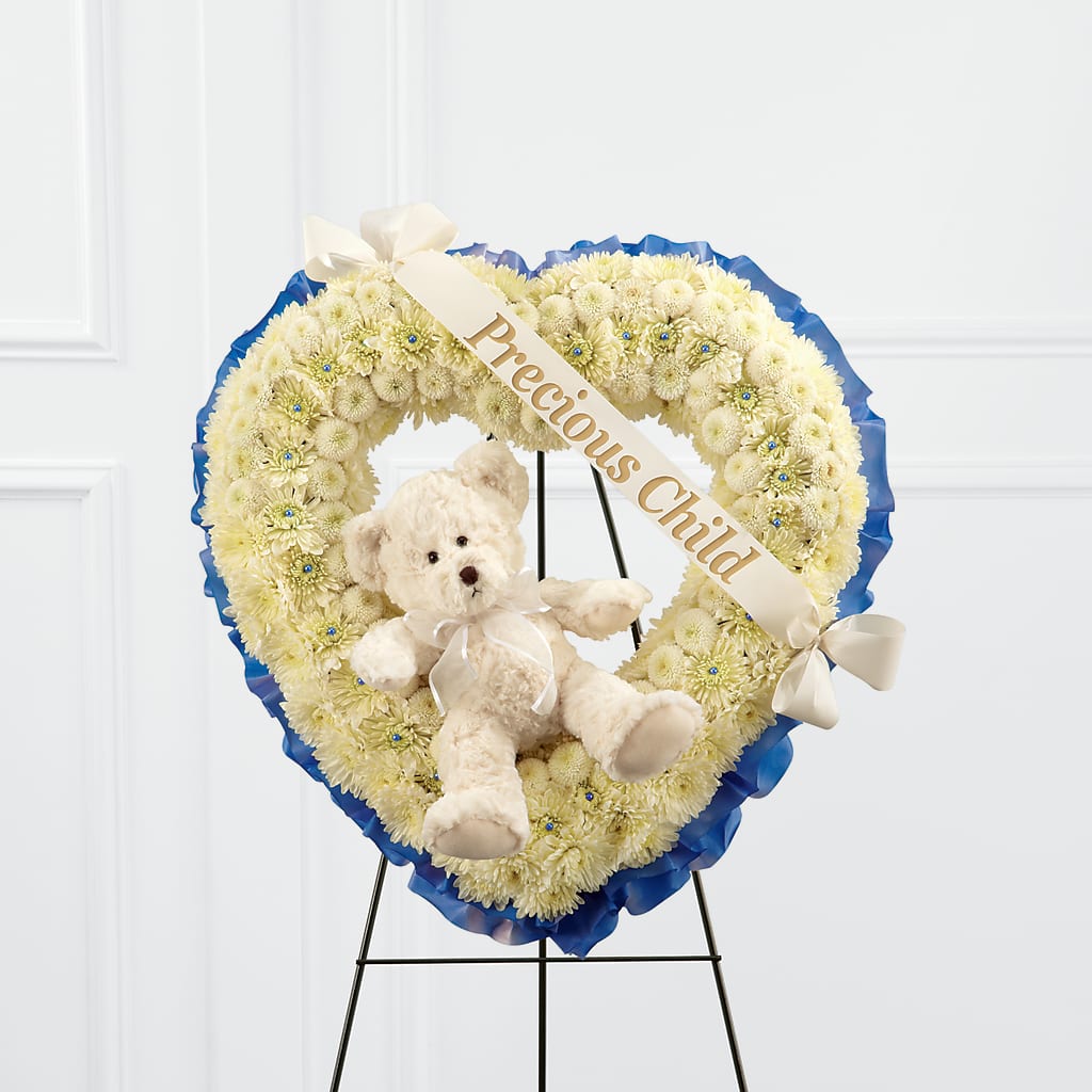 Precious Child Standing Heart – EMERY'S FLOWERS & CO, Maumee OH