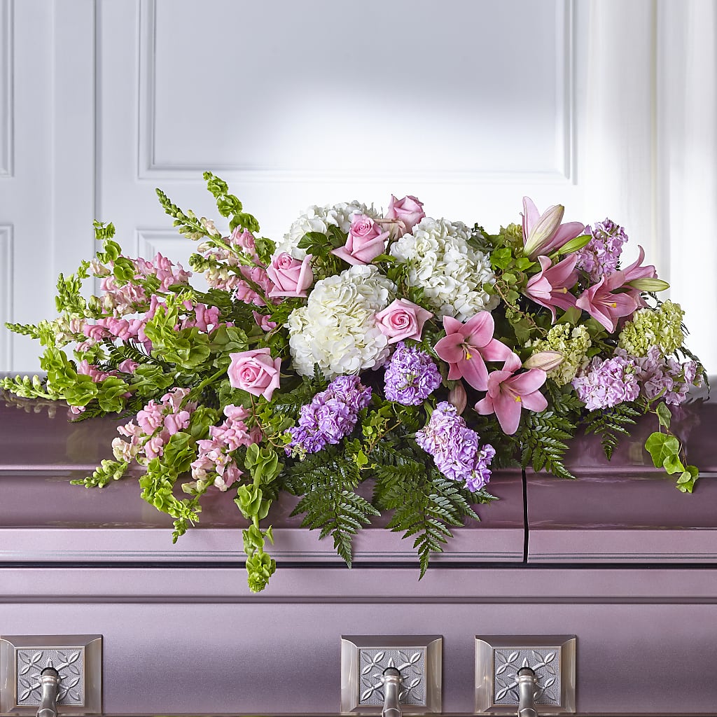 Life's Gratitude Casket Spray – EMERY'S FLOWERS & CO, Maumee OH