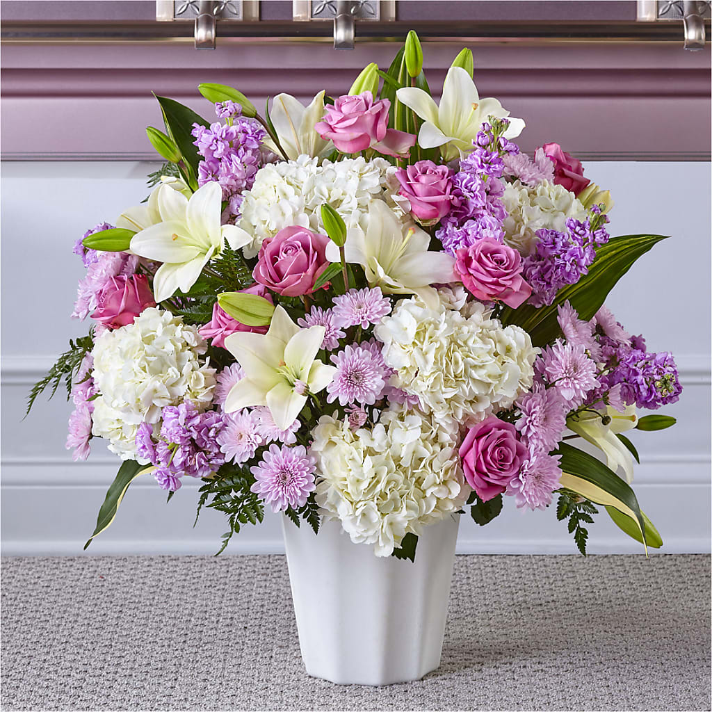 Heaven Sent Floor Basket – EMERY'S FLOWERS & CO, Maumee OH