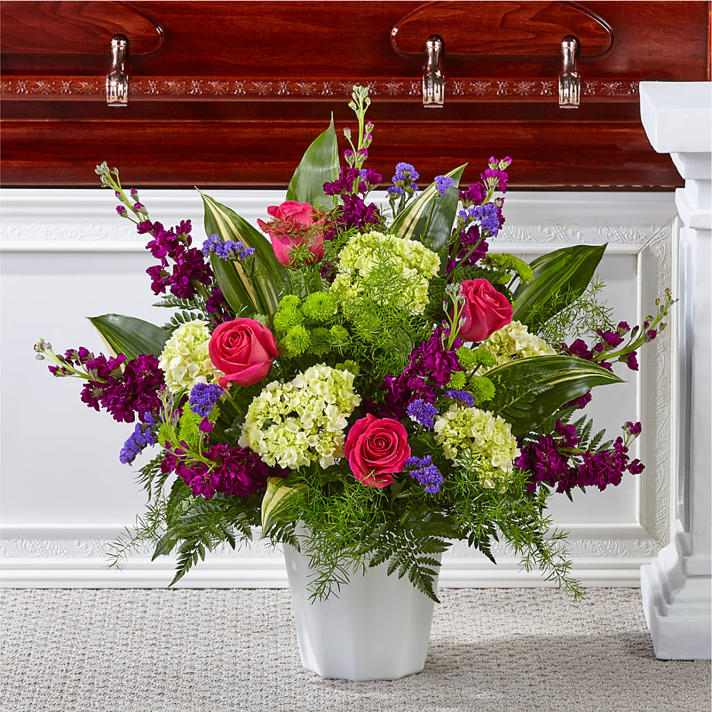 Beautiful Horizons Floor Basket – EMERY'S FLOWERS & CO, Maumee OH