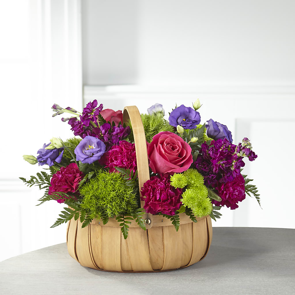 Serene Sanctuary Basket – EMERY'S FLOWERS & CO, Maumee OH