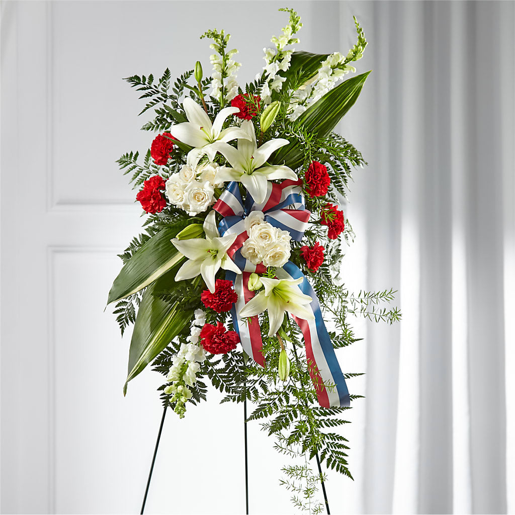Stars of Life Standing Spray – EMERY'S FLOWERS & CO, Maumee OH