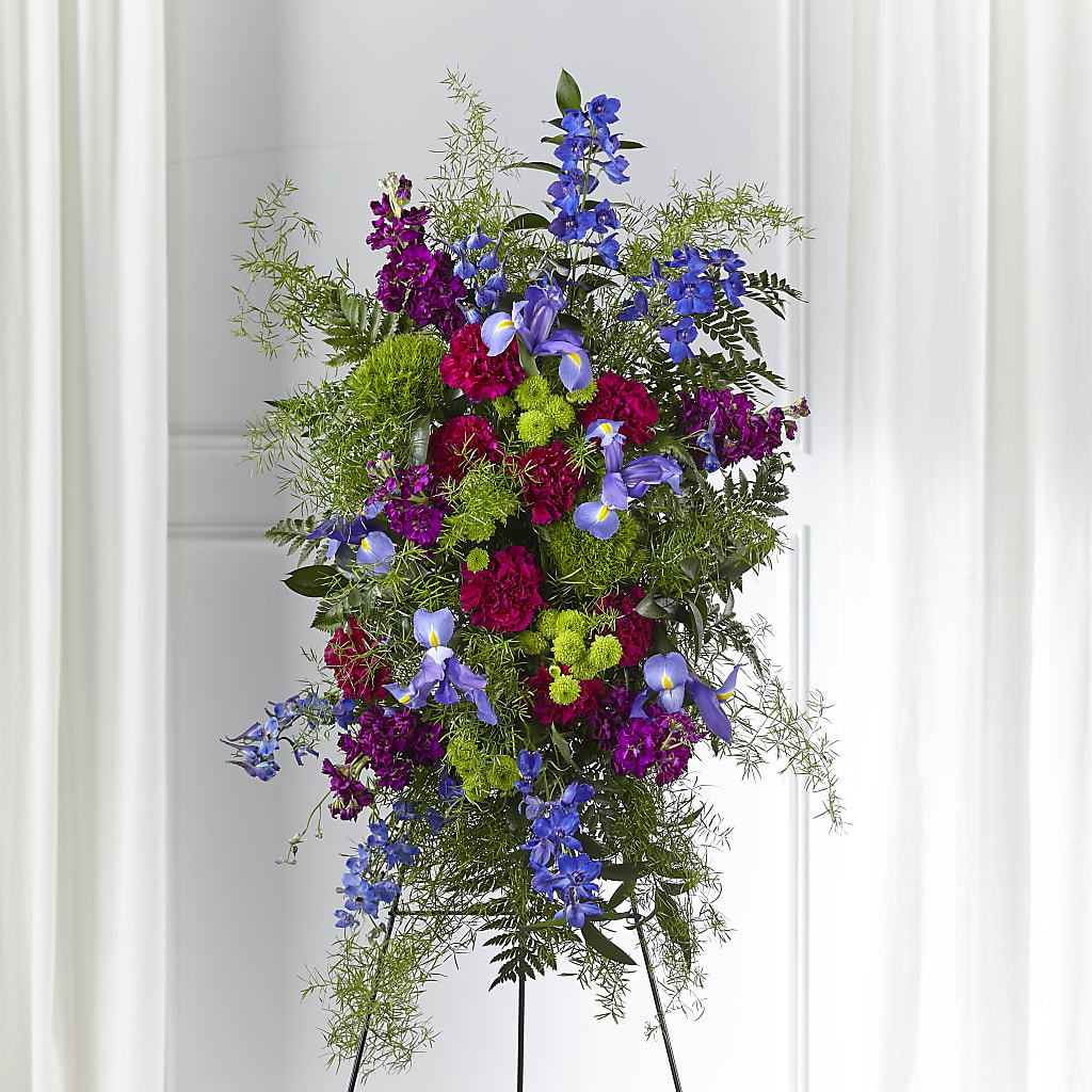 Heavenly Skies Standing Spray – EMERY'S FLOWERS & CO, Maumee OH