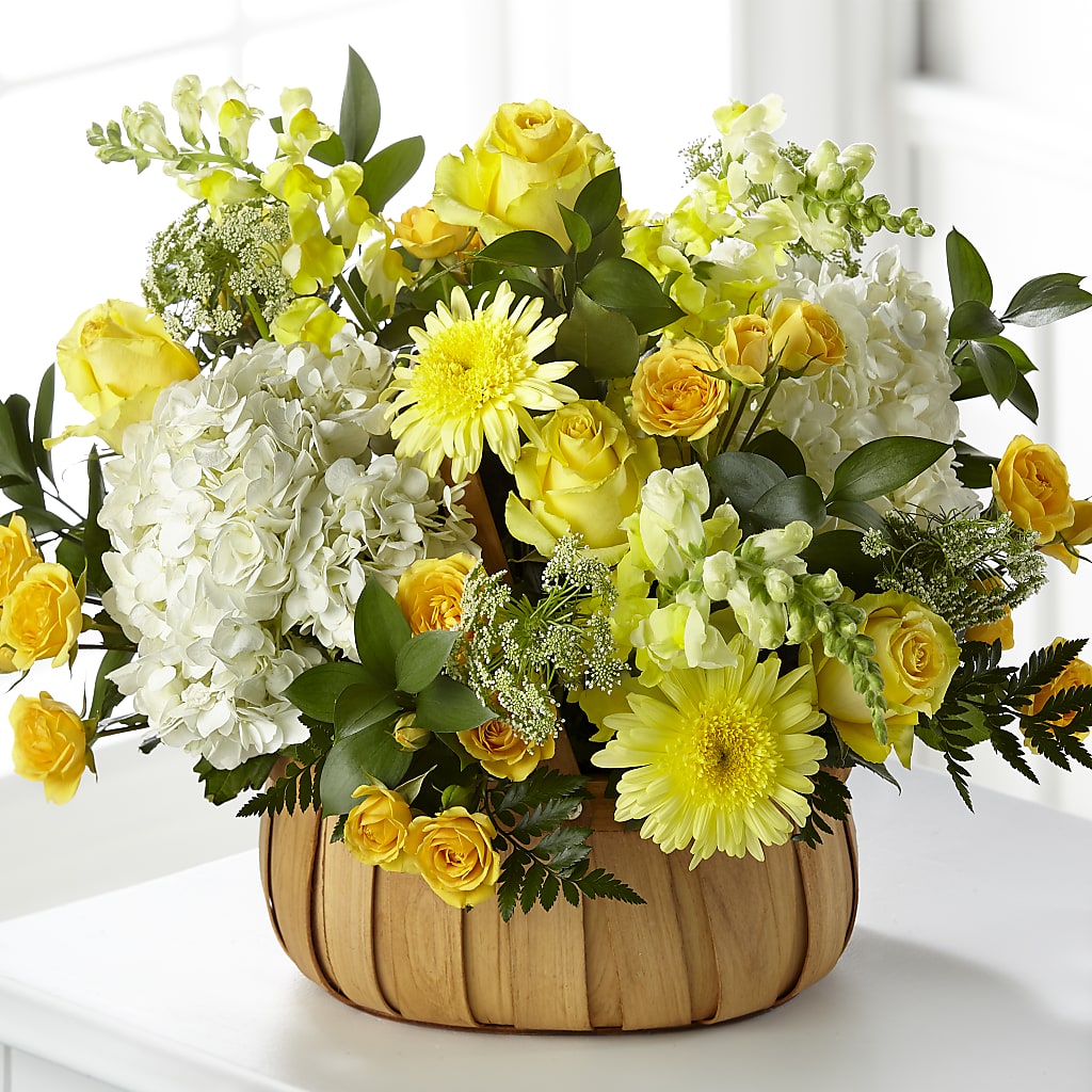 Rustic Remembrance Basket – EMERY'S FLOWERS & CO, Maumee OH