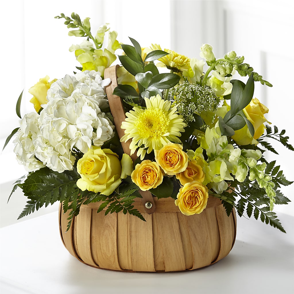 Rustic Remembrance Basket – EMERY'S FLOWERS & CO, Maumee OH
