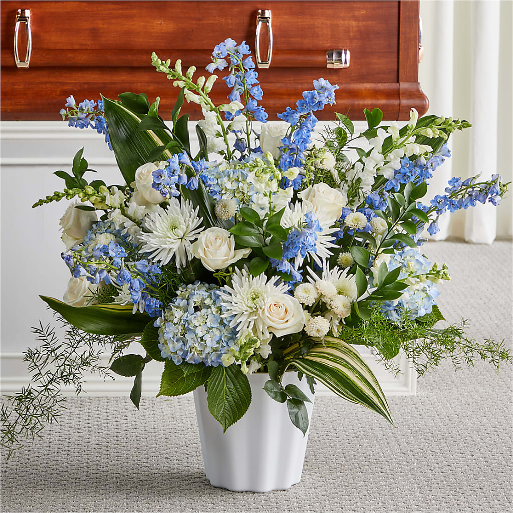 Everlasting Memories Floor Basket – EMERY'S FLOWERS & CO, Maumee OH