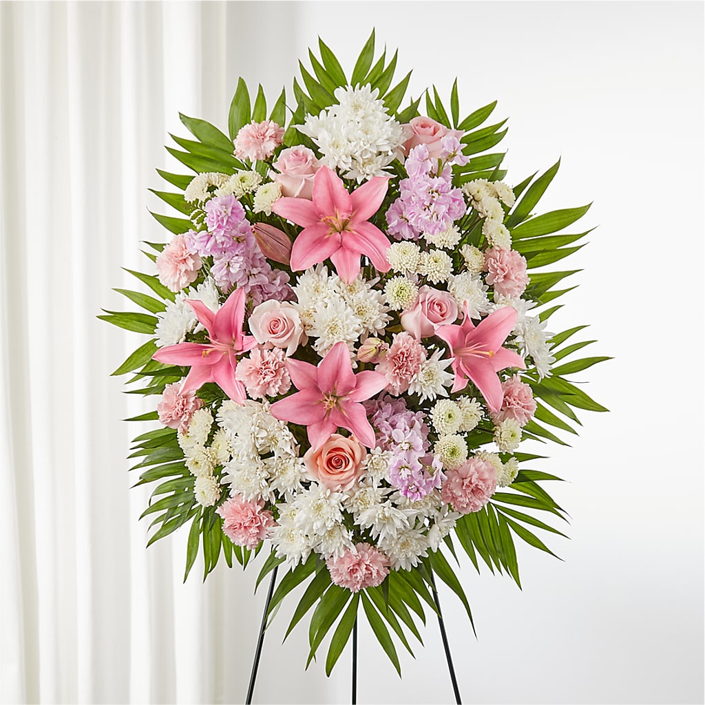 Offering Solace Standing Spray – EMERY'S FLOWERS & CO, Maumee OH