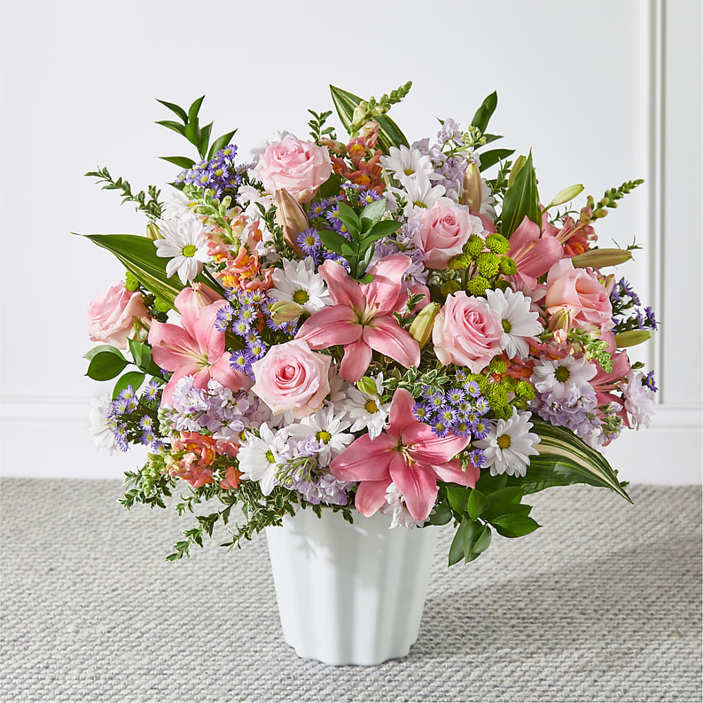 Abundant Compassion Floor Basket – EMERY'S FLOWERS & CO, Maumee OH