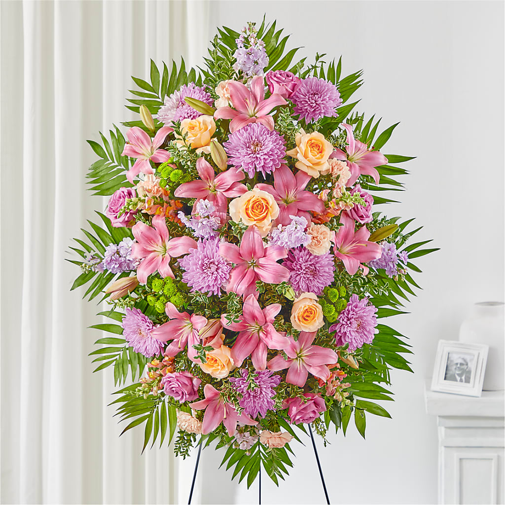 Love & Light Standing Spray – EMERY'S FLOWERS & CO, Maumee OH