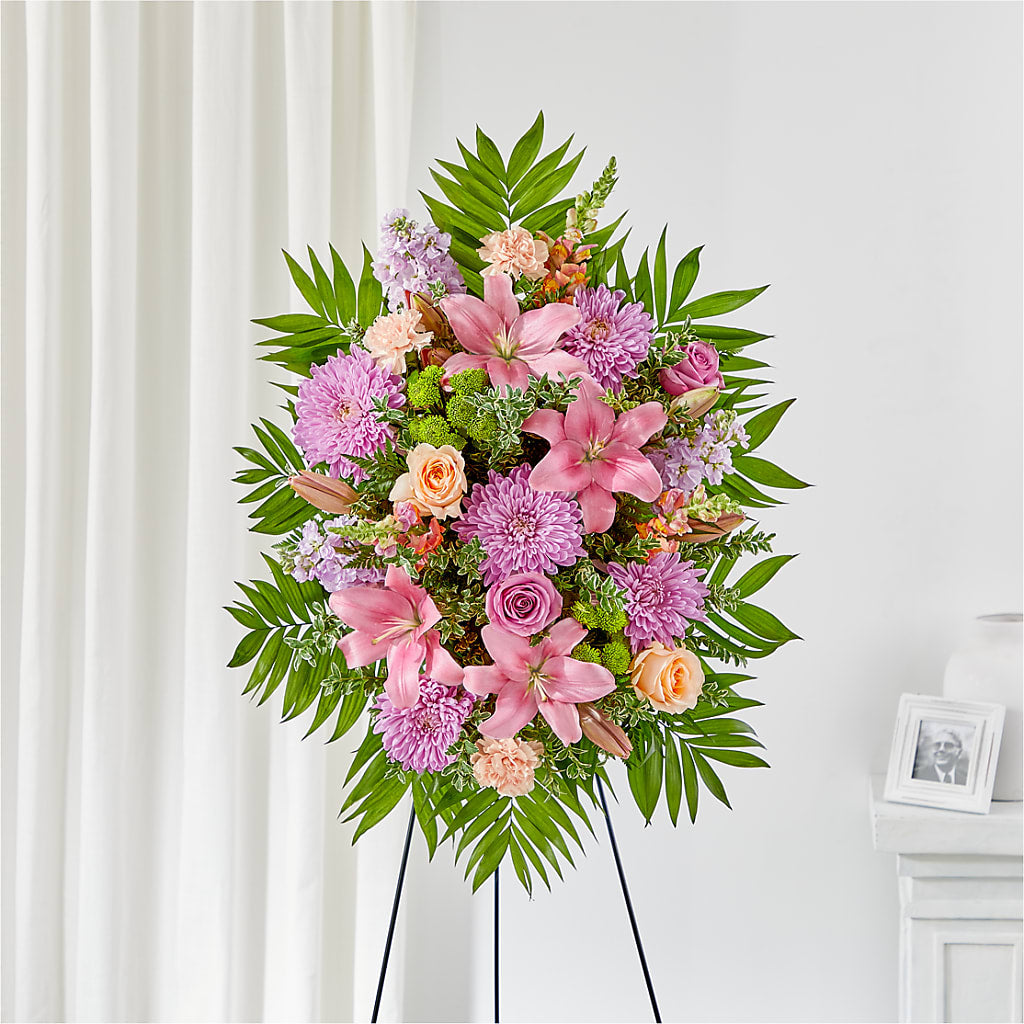 Love & Light Standing Spray – EMERY'S FLOWERS & CO, Maumee OH