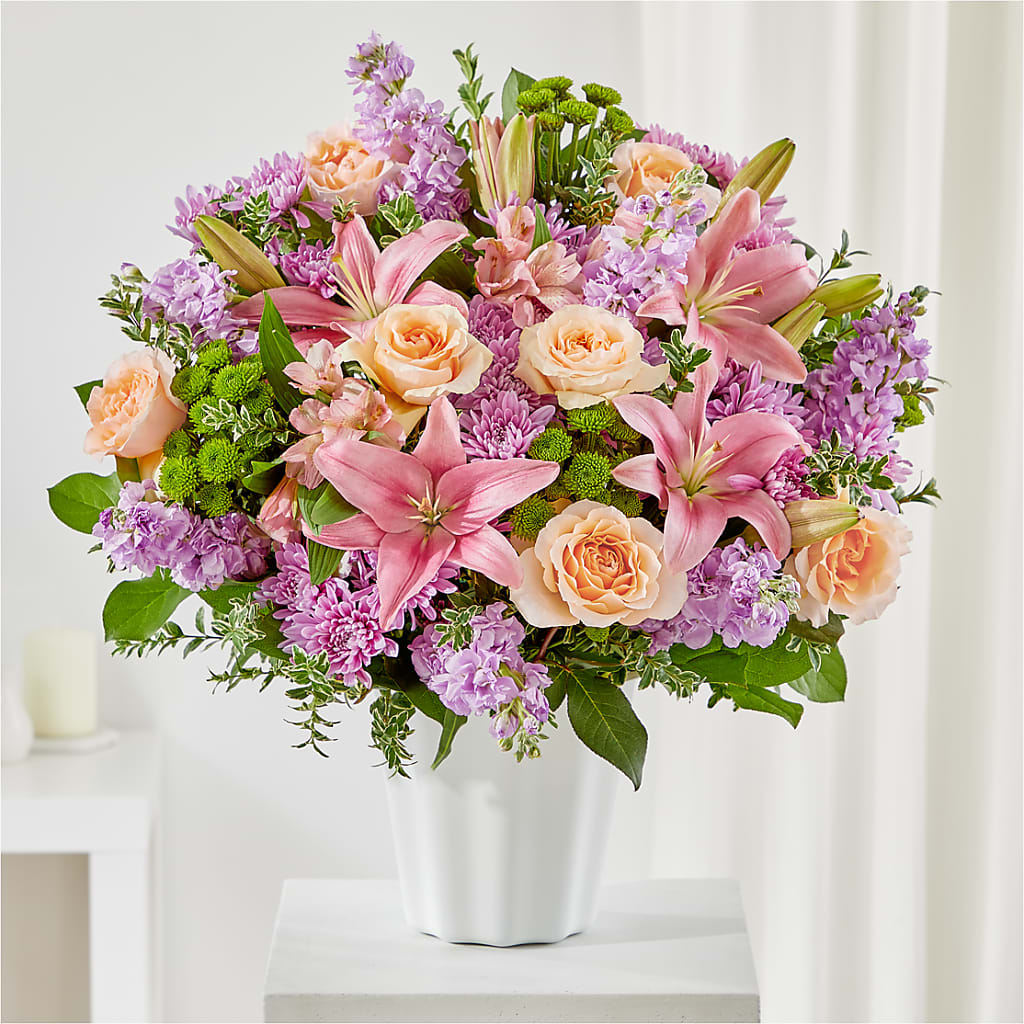 Supportive Embrace Tabletop Basket – EMERY'S FLOWERS & CO, Maumee OH