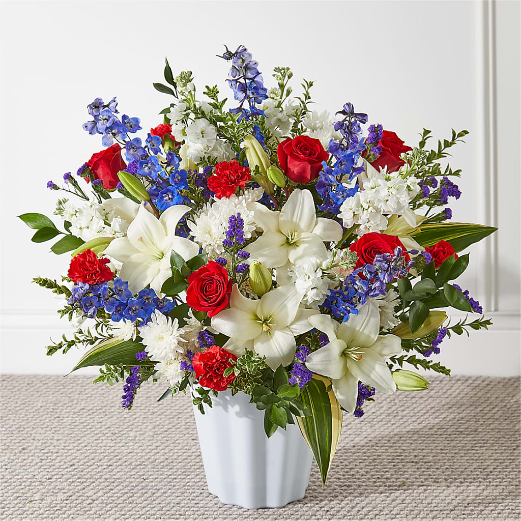 Consoled Floor Basket – EMERY'S FLOWERS & CO, Maumee OH