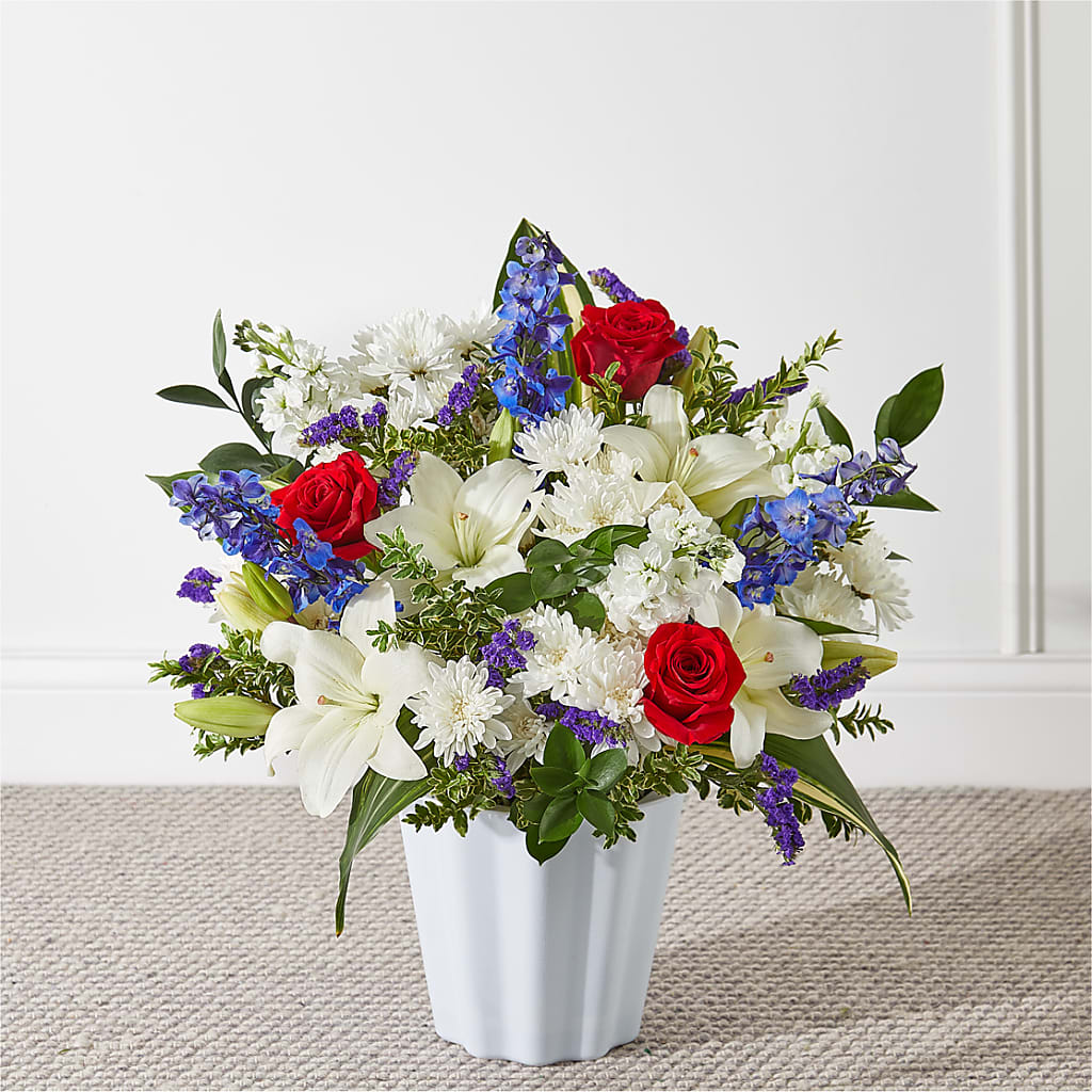 Consoled Floor Basket – EMERY'S FLOWERS & CO, Maumee OH