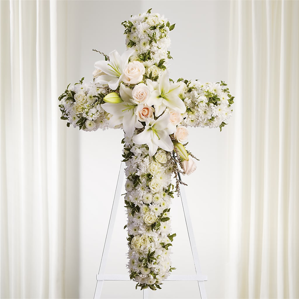 Spiritual Guidance Standing Spray – EMERY'S FLOWERS & CO, Maumee OH