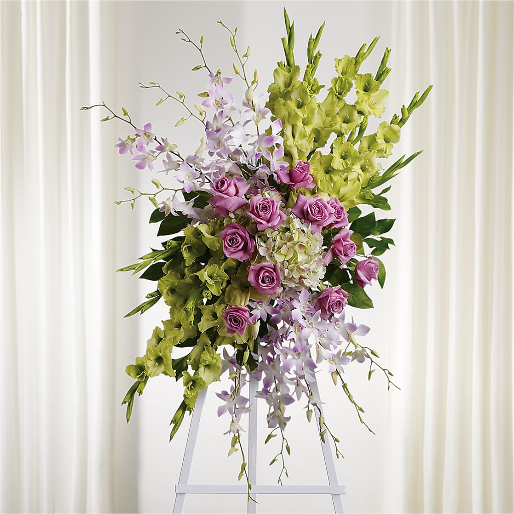 Lasting Legacy Standing Spray – EMERY'S FLOWERS & CO, Maumee OH