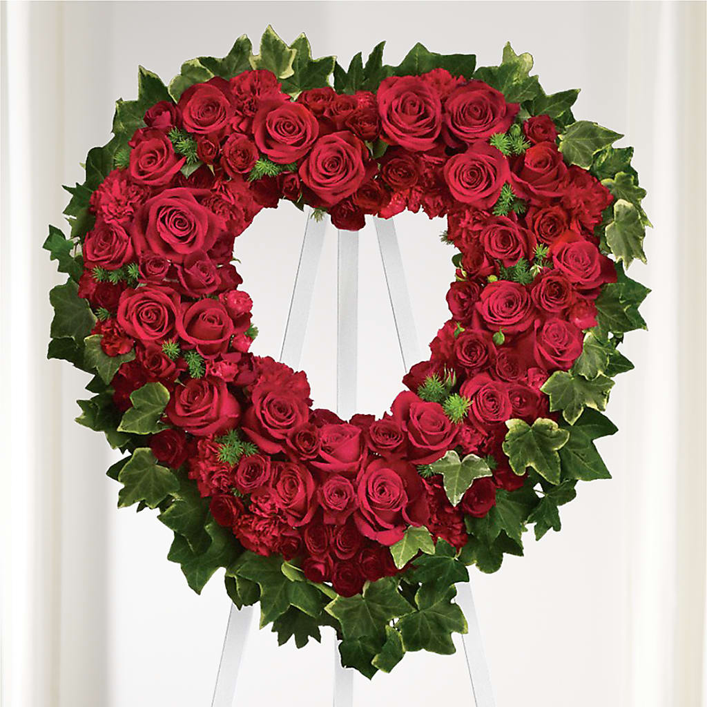 Wholehearted Standing Spray – EMERY'S FLOWERS & CO, Maumee OH