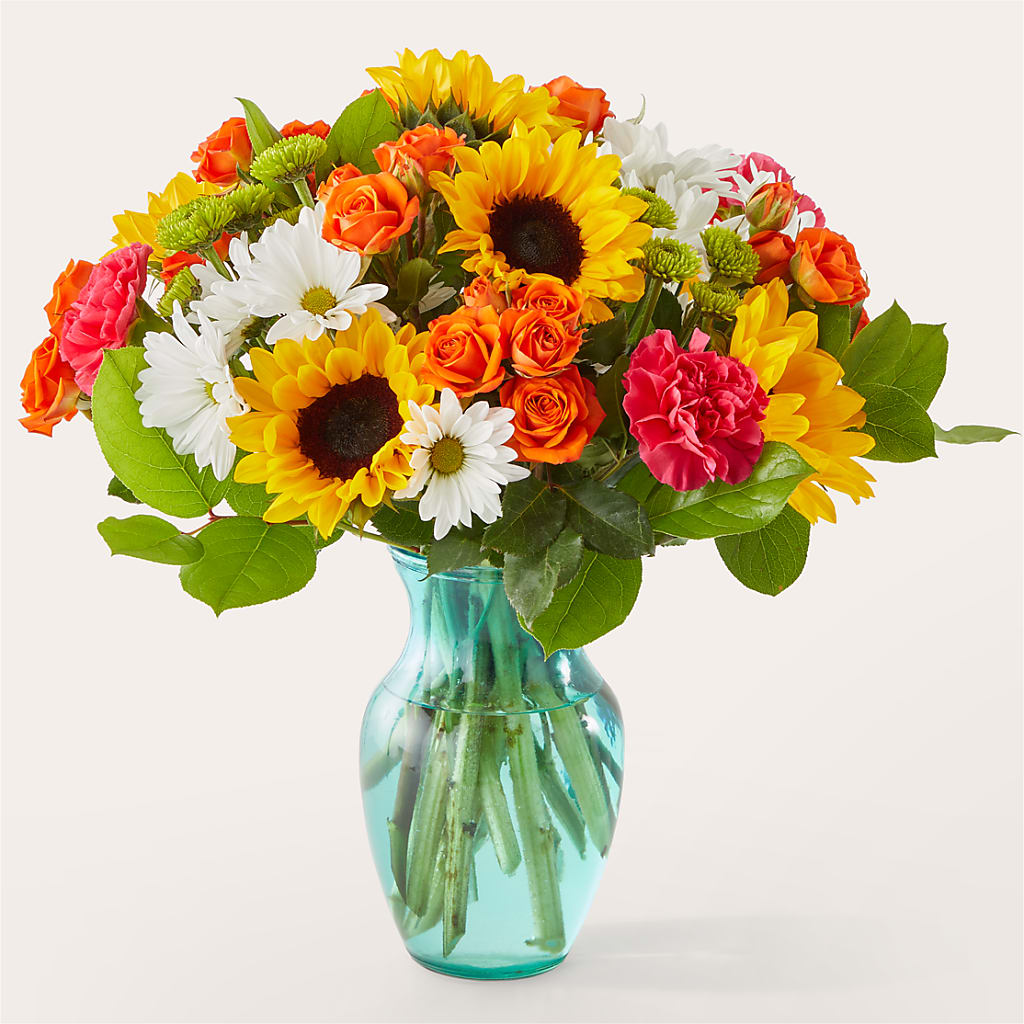 Sun-drenched Blooms Bouquet – EMERY'S FLOWERS & CO, Maumee OH