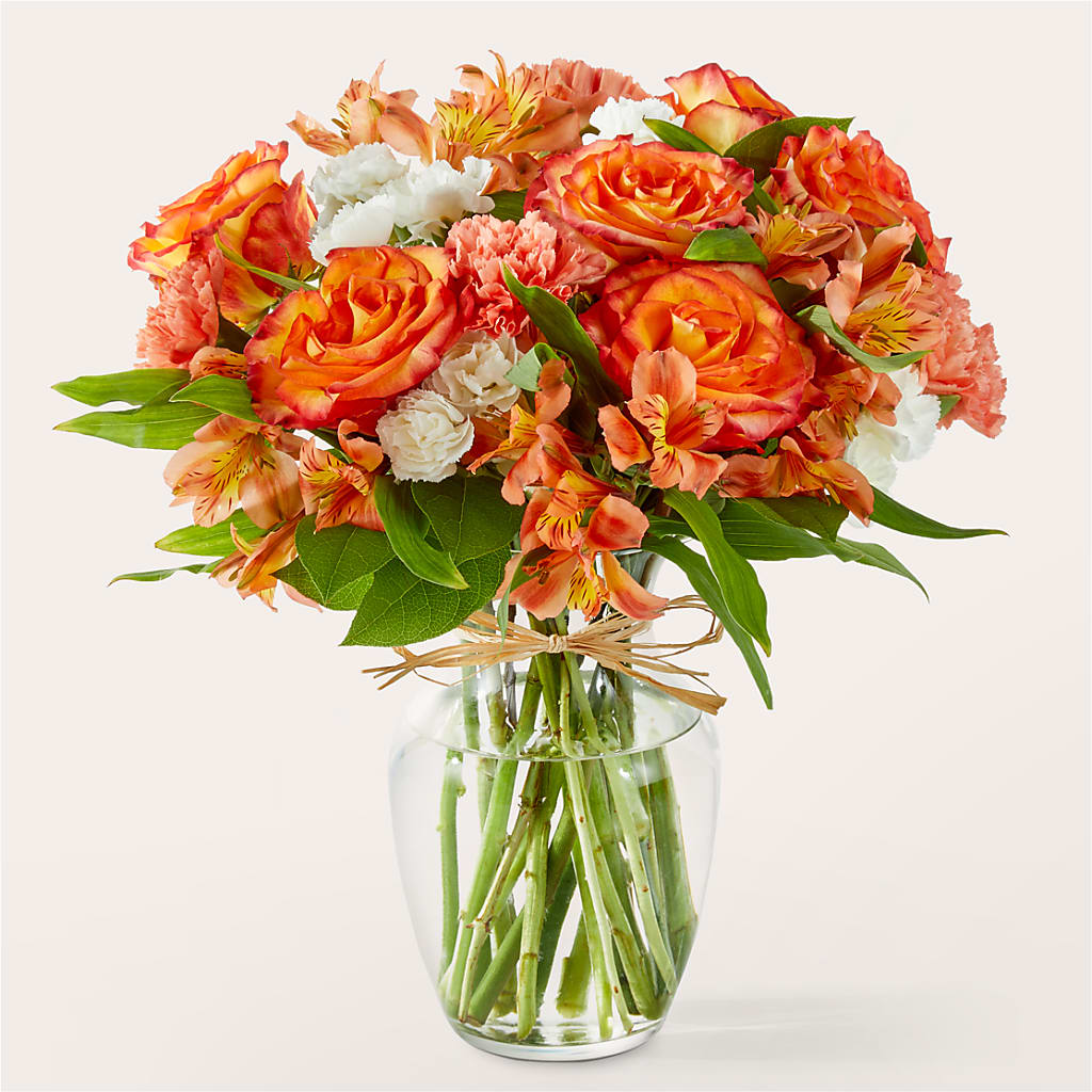 Apricot Glow Bouquet – EMERY'S FLOWERS & CO, Maumee OH
