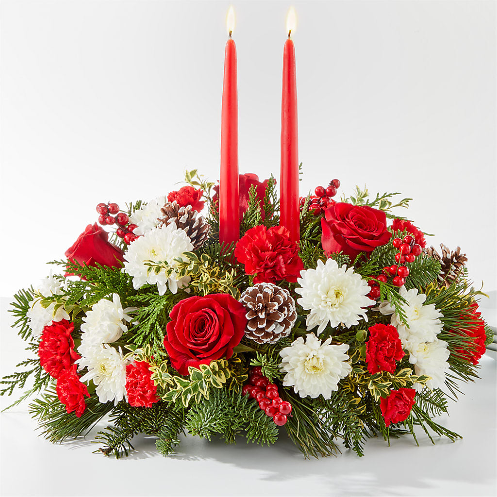 Holiday Soiree Centerpiece – EMERY'S FLOWERS & CO, Maumee OH