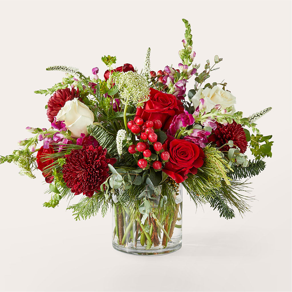 Cranberry Fizz Bouquet – EMERY'S FLOWERS & CO, Maumee OH
