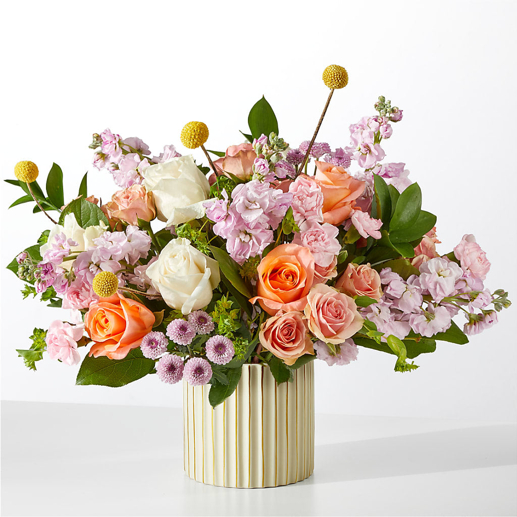 French Market Bouquet with Ivory Vase – EMERY'S FLOWERS & CO, Maumee OH