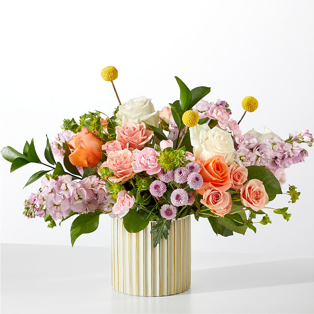 French Market Bouquet with Ivory Vase – EMERY'S FLOWERS & CO, Maumee OH