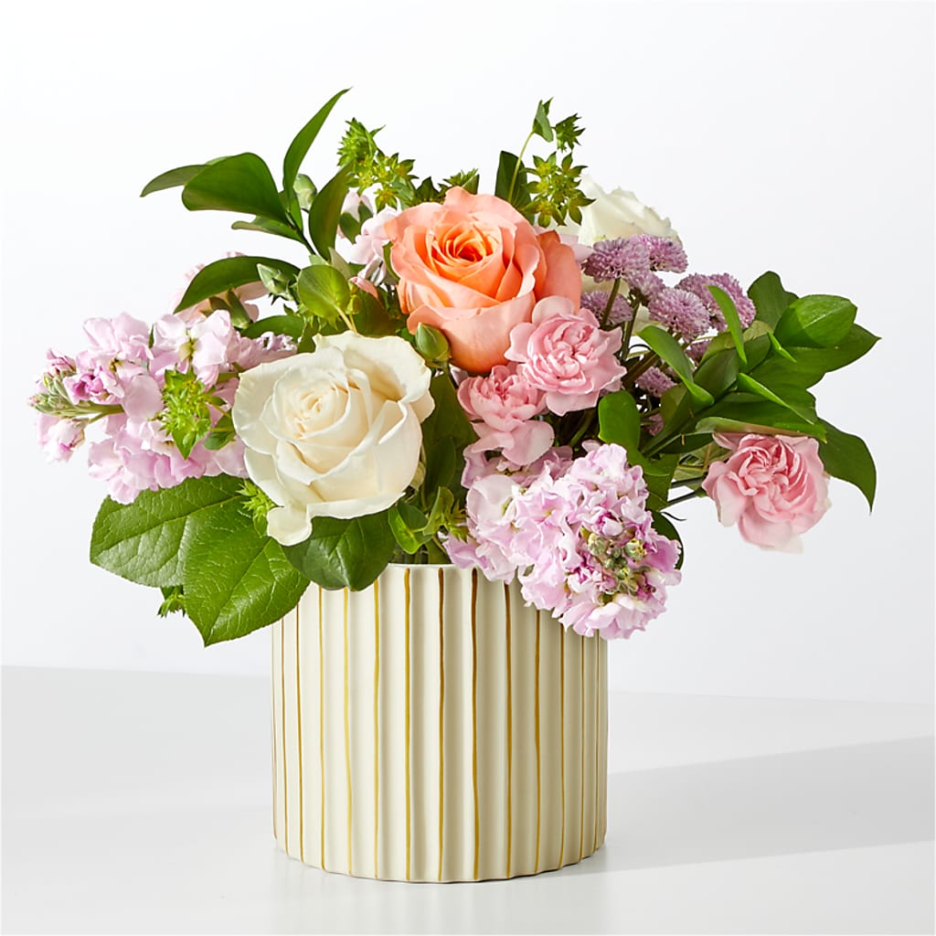 French Market Bouquet with Ivory Vase – EMERY'S FLOWERS & CO, Maumee OH