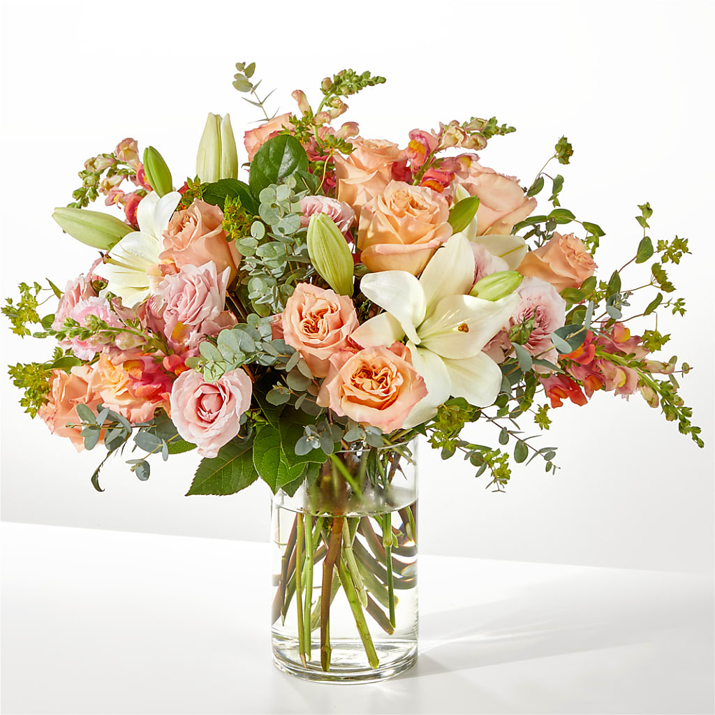 Grapefruit Splash Bouquet – EMERY'S FLOWERS & CO, Maumee OH