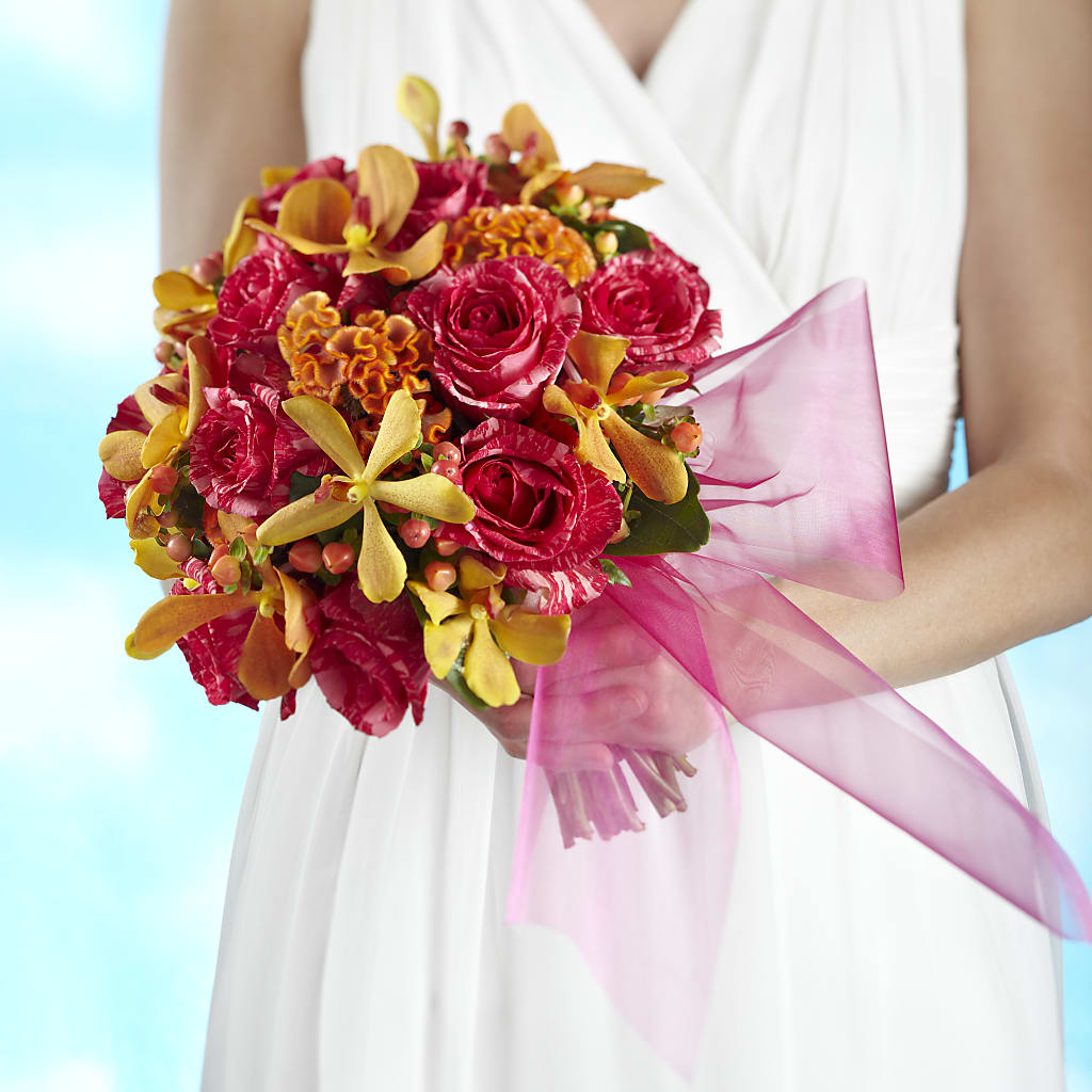 Brilliant Shades of Love Bouquet – EMERY'S FLOWERS & CO, Maumee OH