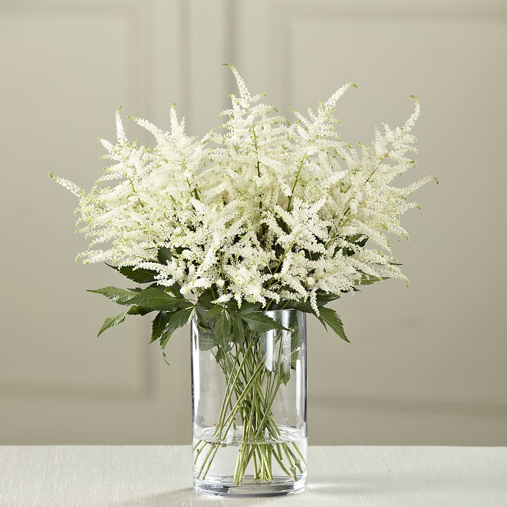 White Astilbe Bouquet – EMERY'S FLOWERS & CO, Maumee OH