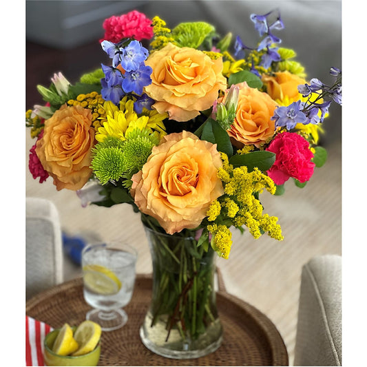Bold & Bright – A Florist Original – EMERY'S FLOWERS & CO, Maumee OH