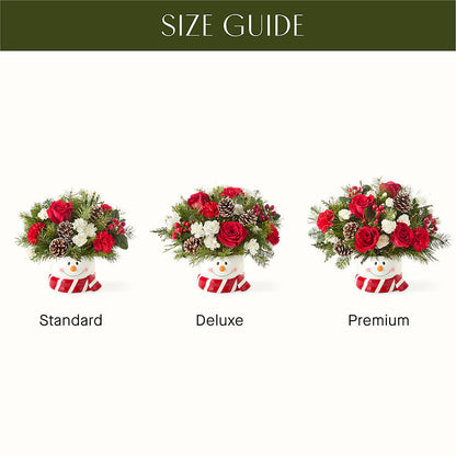 Jolly Snowman Bouquet – EMERY'S FLOWERS & CO, Maumee OH
