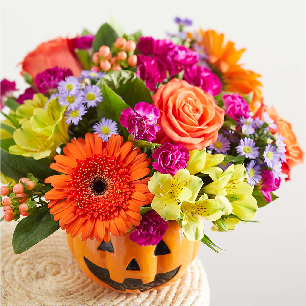Tricks & Treats Pumpkin – EMERY'S FLOWERS & CO, Maumee OH