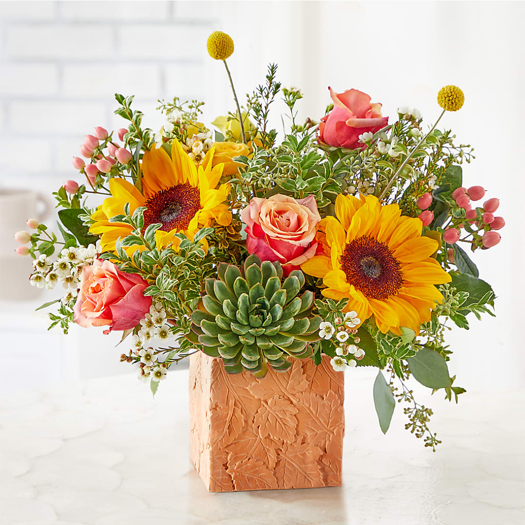 Sunflower Season Bouquet – EMERY'S FLOWERS & CO, Maumee OH