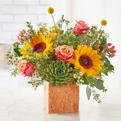 Sunflower Season Bouquet – EMERY'S FLOWERS & CO, Maumee OH