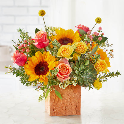 Sunflower Season Bouquet – EMERY'S FLOWERS & CO, Maumee OH