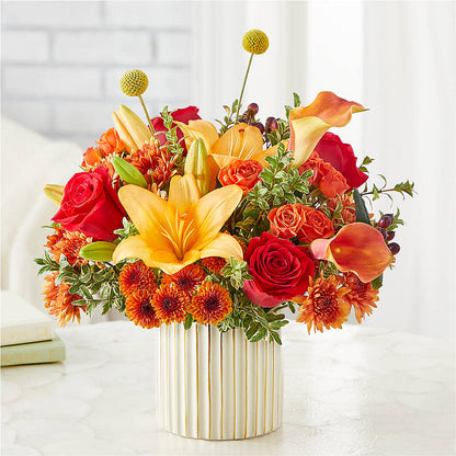 Scarlet Skies Bouquet – EMERY'S FLOWERS & CO, Maumee OH