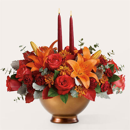 Fruits of Fall Centerpiece – EMERY'S FLOWERS & CO, Maumee OH