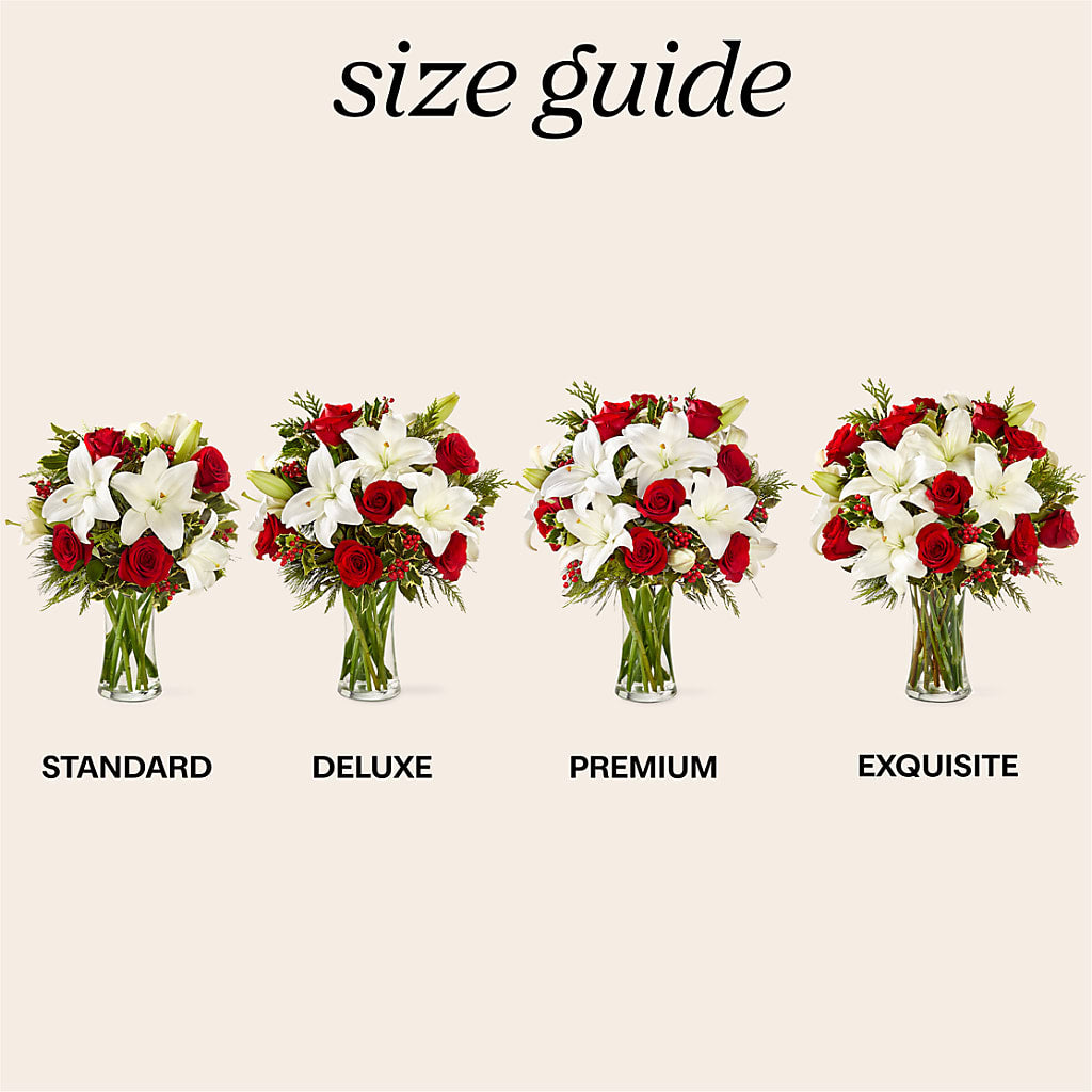 Sparkling Snowflakes Bouquet – EMERY'S FLOWERS & CO, Maumee OH