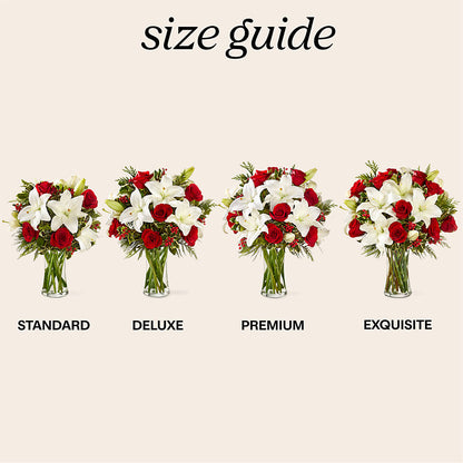 Sparkling Snowflakes Bouquet – EMERY'S FLOWERS & CO, Maumee OH