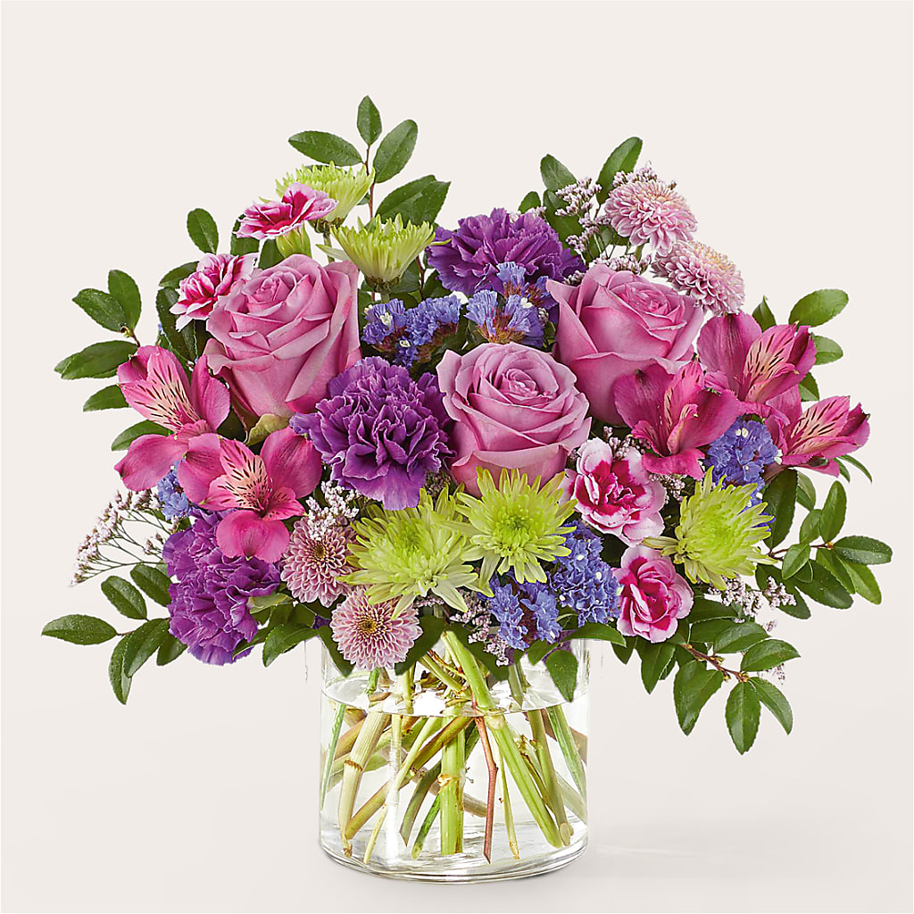 Glass Half Full Bouquet – EMERY'S FLOWERS & CO, Maumee OH